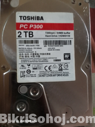 3000 gb Tosiba Hard disk